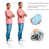 Unisex Height Increase Socks Thickened Invisible Silicone Shoe Lift Heel Pads Anti-Slip Open Toe Socks Shoe Accessories