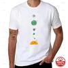 Outer Wilds Hearthian System Map TShirt Korean Fashion Plain Sublime Shirts Graphic Tees Unisex Soft Cotton Loose Summer TShirts