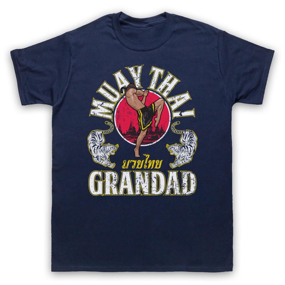

Muay Thai Grandad Martial Arts Expert Mma Fight Slogan Mens And Womens T-Shirt L