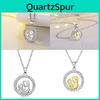 Elegant Zirconia Round Mother And Child Theme Jewelry For Mother's Day Gift In Gold And Silver
