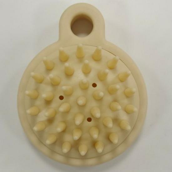 Japanese Silicone Scalp Massage Shampoo Brush & Comb