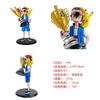 Ketchum Ash Trophy Figure With Pikachu Anime 19Cm Pvc Collectible Statue Desktop Decoration Gift For Fans For Kids Adults Children's Birthday Gift