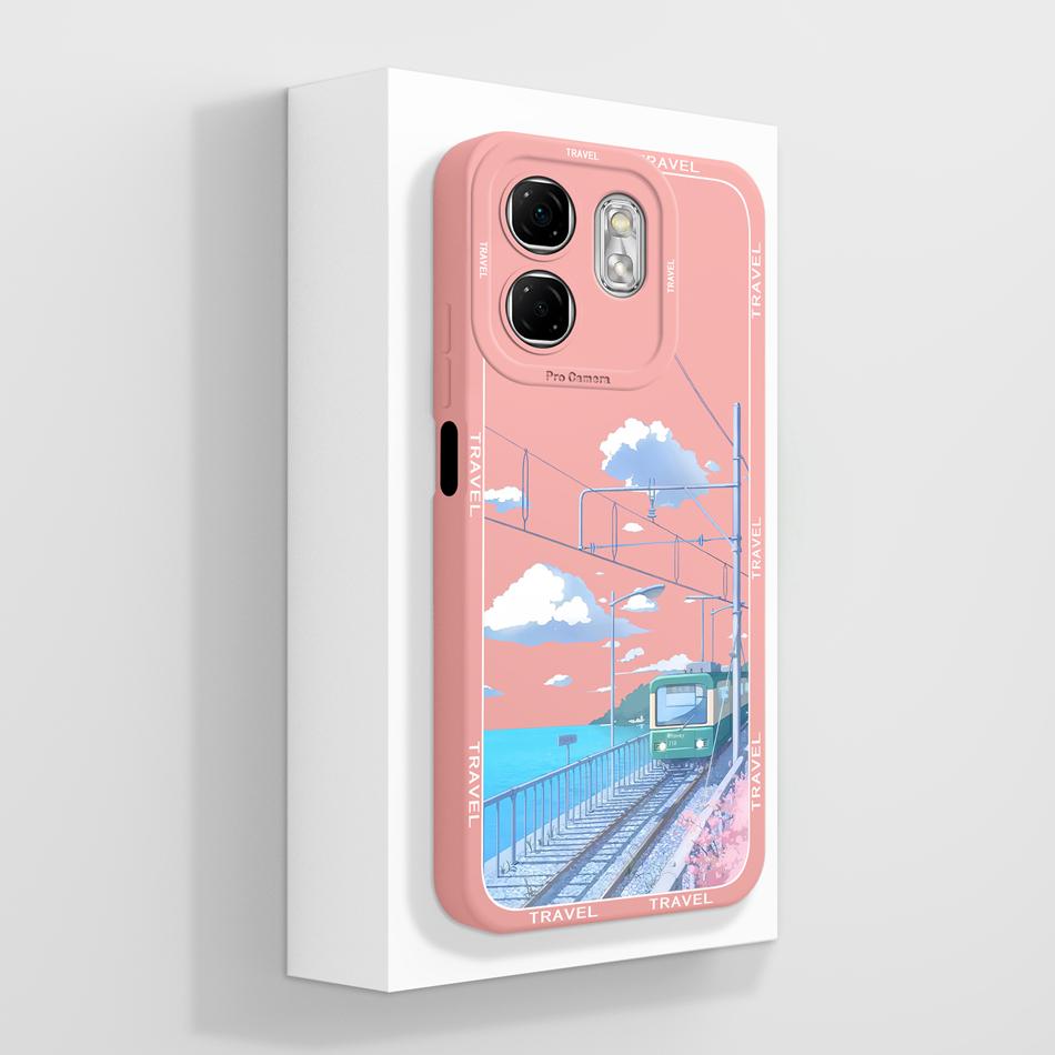 For infinix Smart 9 Case Simple Fashion Soft Liquid Silicone Back Cover For infinix Smart9 4G Funda Model X6532 Phone Housing