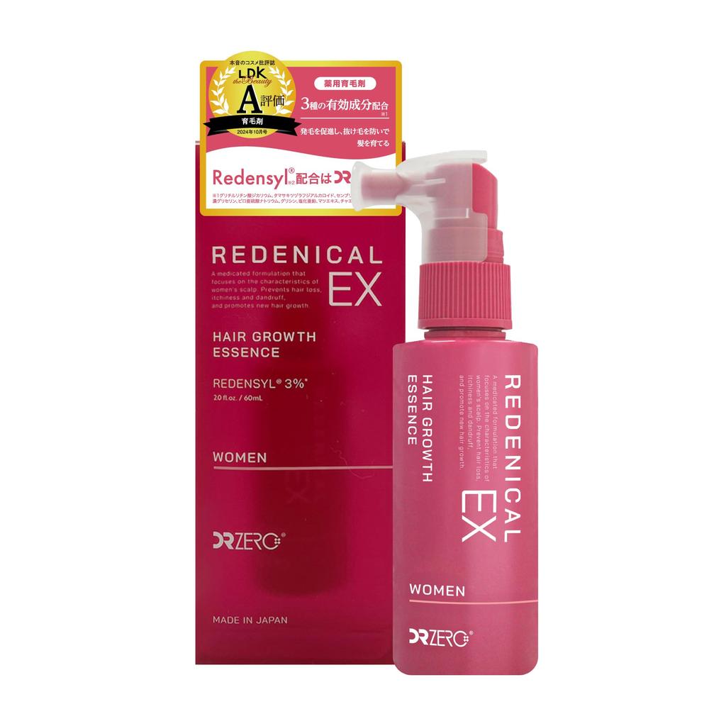 DRZERO Redenical EX Medicated Hair Growth Serum Women 60mL Made in Japan [Quasi-drug] WOMEN/For
