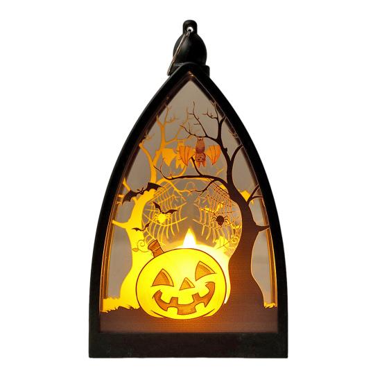 LED Night Lamp Bedside Light Battery Powered Electronic Candle Light Halloween Party Decoration Photography Prop