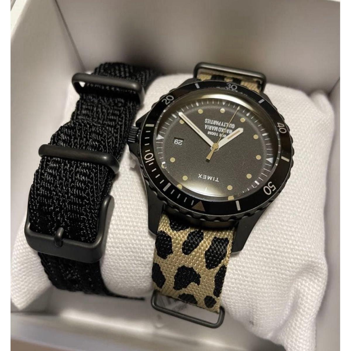 TIMEX WACKO MARIA GUILTY PARTIES watch with replacement strap
