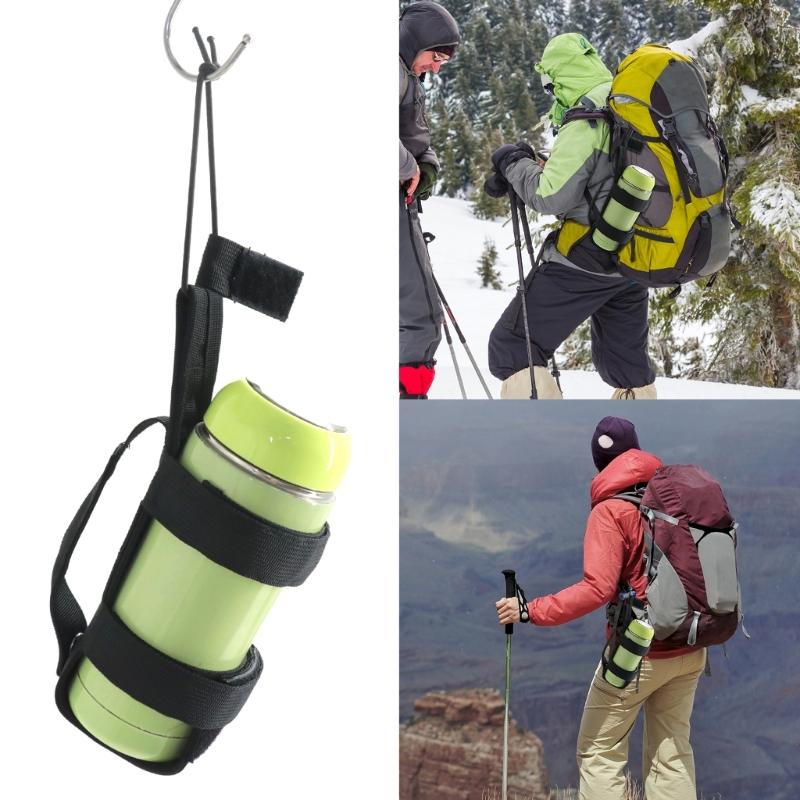 Gürtel Wasserflaschenhalter Tasche Nylon Taktischer Gürtel Wasserflaschentaschen Wasserflaschenträger für Camping Wandern Reisen