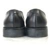 Netherlands VAN LIER Leather Service Shoes Plain Toe 28.0/M Black Business(USED)