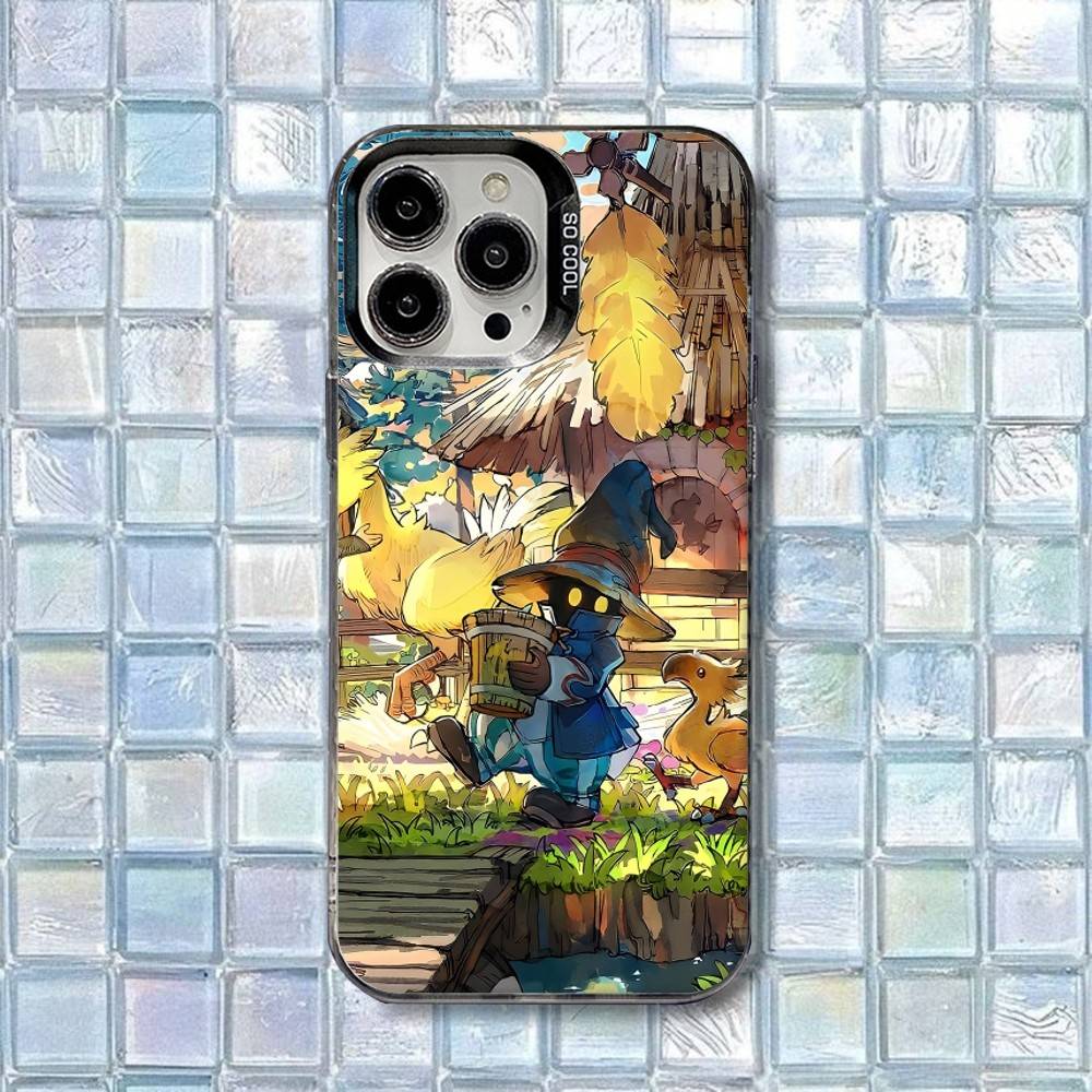 Moogle Final Fantasy Vivi Phone Case For iPhone 16,15,14,13,12,11,8,7,Pro,Max,Plus,Mini,XS,SE Shockproof Matte Cover