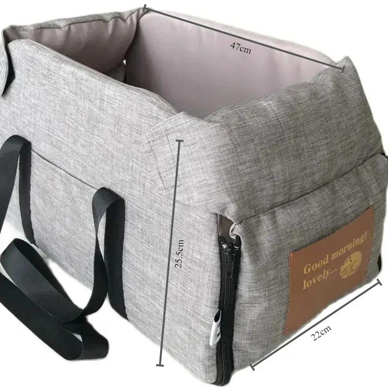 Pet Bag Outdoor Car Dog Travel Bag Protection Belt Breathable Storage Boxs Simple Large Capacity Storage Pocke Easy To Clean