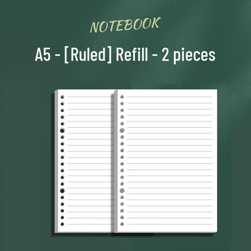 

Retro Style Loose-Leaf Notebook, Ergonomic Design, Removable Binder Shell – Ideal for College & Postgraduate Exams