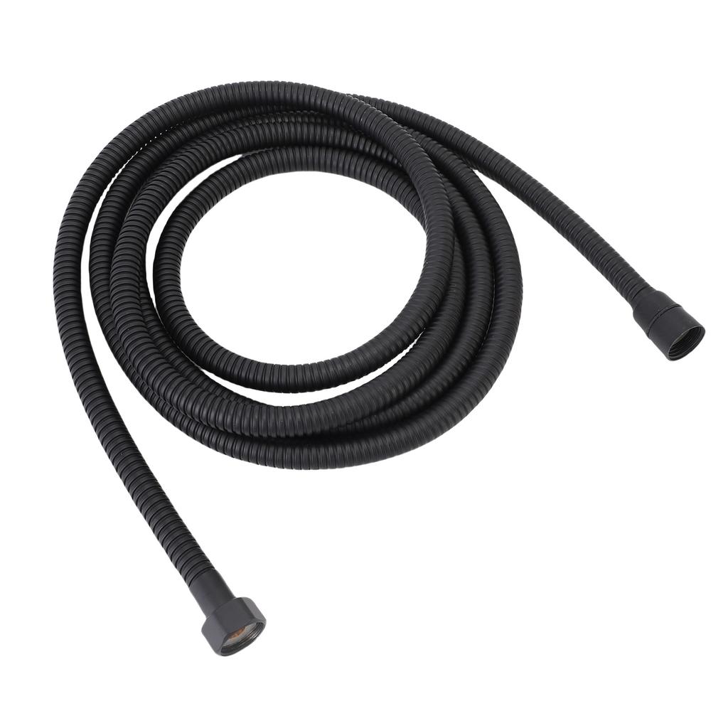 Sprchová hadice Extra dlouhá 3 metry Prodlužovací hlavice Flexibilní Ruční Úspora vody pro sprchovou hlavici Černá
