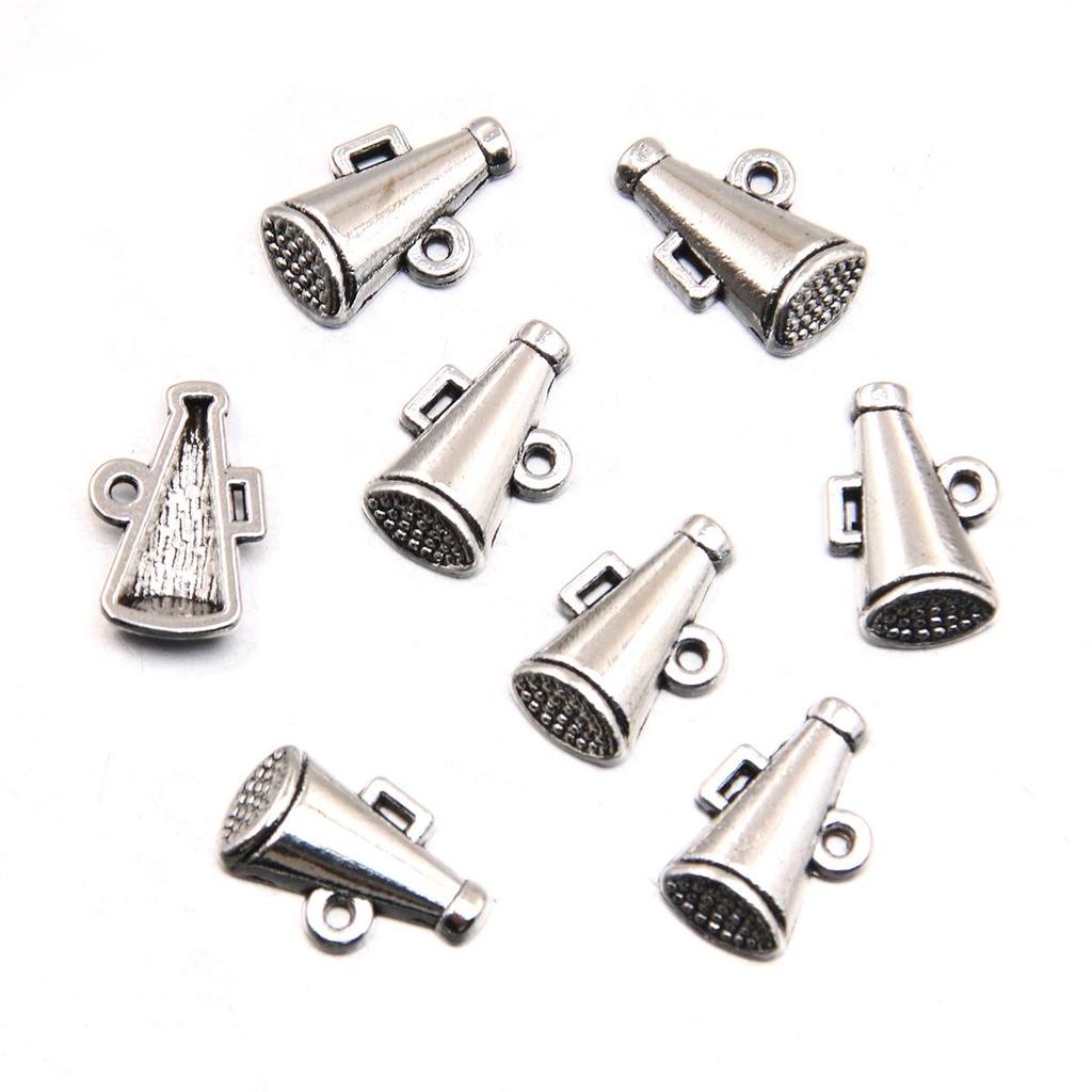 Retro Multi-Instrument Antique Silver Pendant Handmade Necklace Bracelet – Creative Accessories Boutique