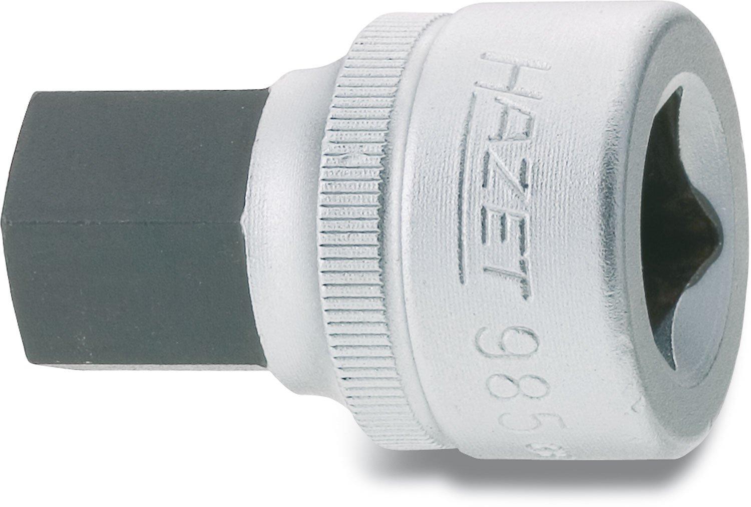 

HAZET Short Hexagon Socket Hexagon Socket Metallic 40mm Import from (12.7mm Drive) [Official Japan] 985-12