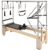 Pilates Reformer Macchina Pilates in Legno Attrezzatura per Allenamento Palestra di Casa
