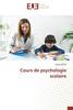 Libro Cours De Psychologie Scolaire