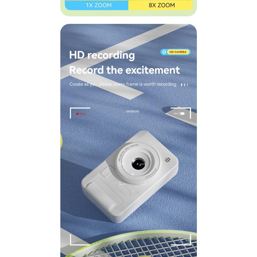 CCD Card Machine 2.4 Inch High Definition Dual Camera Portable Children's Digital Camera