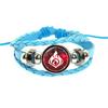 Genshin Impact Spiel Cosplay Requisite Auge Gottes Wasser Wind Donner Feuer Gestein Eis Element Lila Armband Schmuck Fans Geschenk
