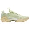 New Anta Shock Wave 4 Anti-Slip And Wear-Resistant Breathable Low-Top Basketball Shoes Men's Green Yellow 912511607Q-3