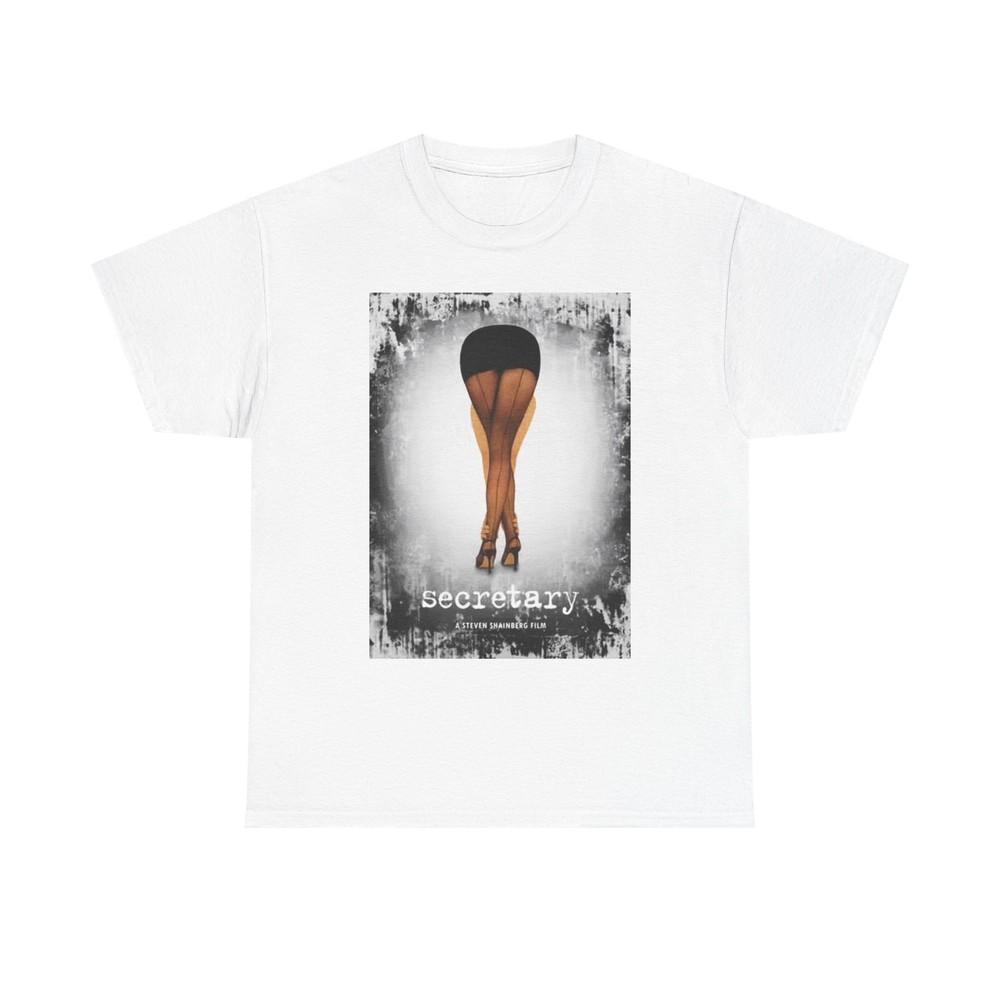 

Футболка с графическим принтом из фильма «Секретарь» НОВИНКА Одежда Унисекс Тяжелый Хлопок 3XL