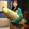 Cuscino Peluche Pesce Con Imbottitura in Cotone 3D Morbido Decorazione Acquario Per Bambini e Ragazzi
