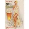 John Smiths Magnet Pale Ale Retro Pin Up Girl Beer Tin Sign  Vintage Durable Metal Plaque Wall Decor Home Office Bar Man Cave