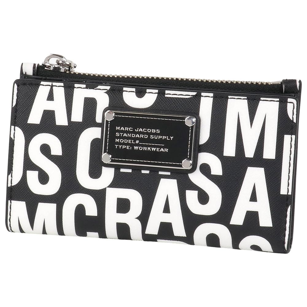 

Marc Jacobs Bifold Wallet 4P4SMP027S02 005 Signature Outlet Wallet Women s BLACK/WHITE [Used]