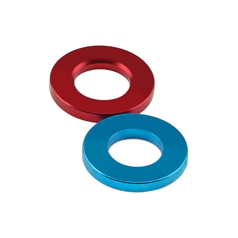 Colorful Aluminum Alloy Flat Washer & Spacer (M4/M5/M6/M8)