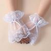 up Hand Jewelry Bow Lolita Sleeves Women Gloves Lace Hand Sleeves Lolita Gloves Hand Wrist Cuffs