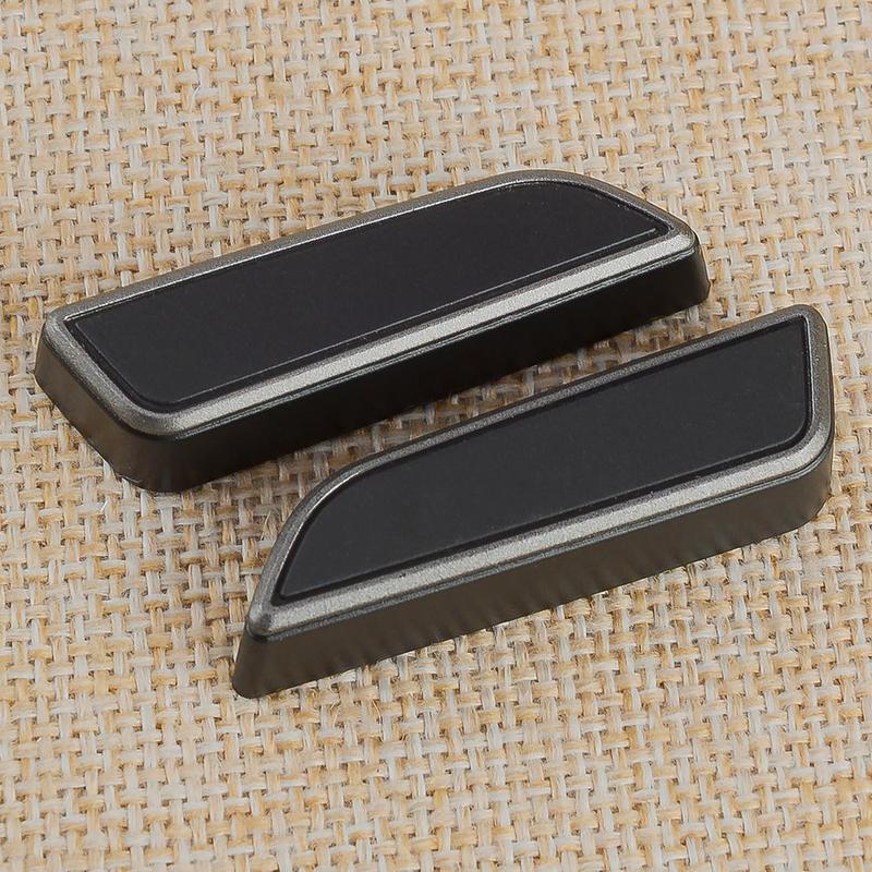 New 1 Pair Black Plastic Side Seats Cushion Forward Switch Buttons Fit for Tesla Model 3 Y - 1098840-01-D 1098842-01-D