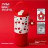 750Ml Stainless Steel Water Bottle With Double-Wall Vacuum Insulation