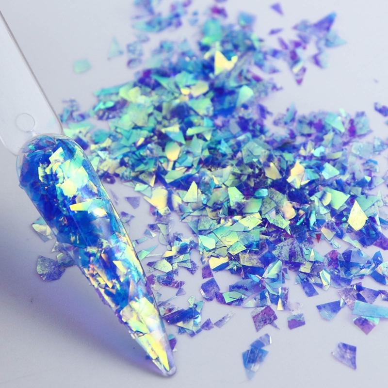Resin Mold Fillers Irregular Shaped Sequins Nail Art Manicure Flakes Decors