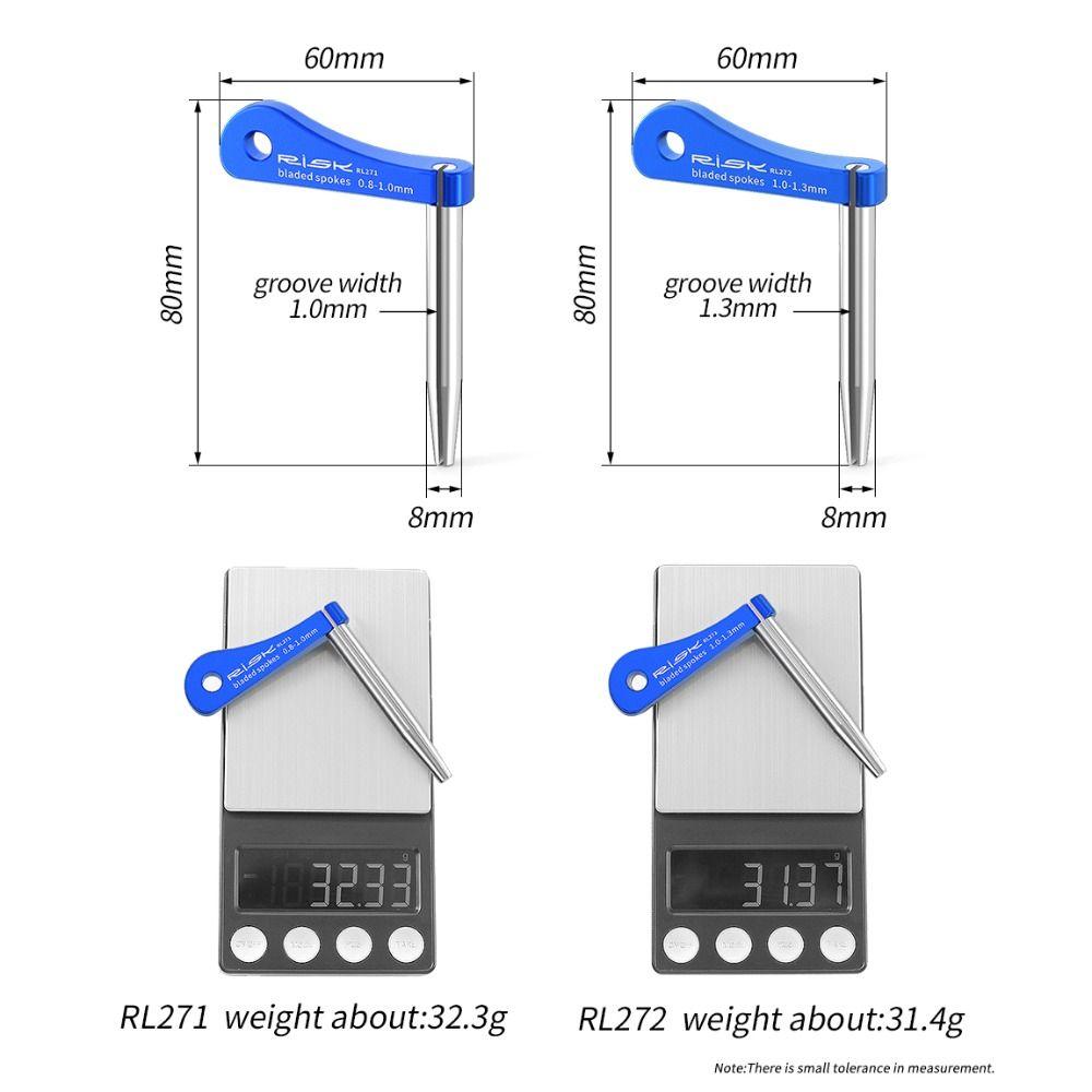 Repair Flat Spoke Fixing Tool 0.8mm to 1.3mm Spoke Adjustment Tool Premium Fixator Workshop