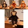 Rainforest Monkey Plush Toy With Soft Cotton Filling For Kids And Collectors