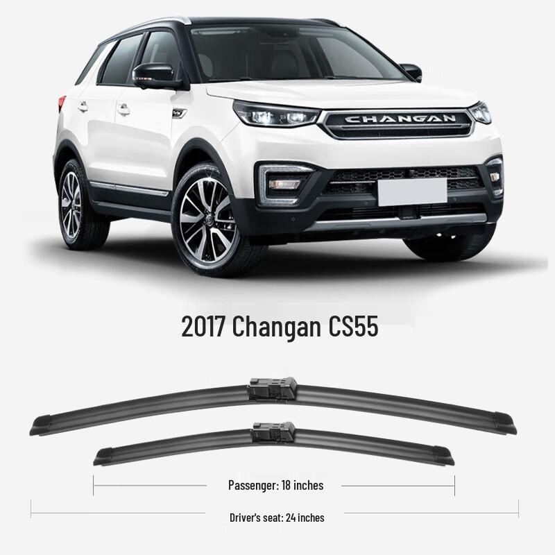 Changan CS55 2017 Original Wiper Blade - 17" Rubber Strip Car Accessory