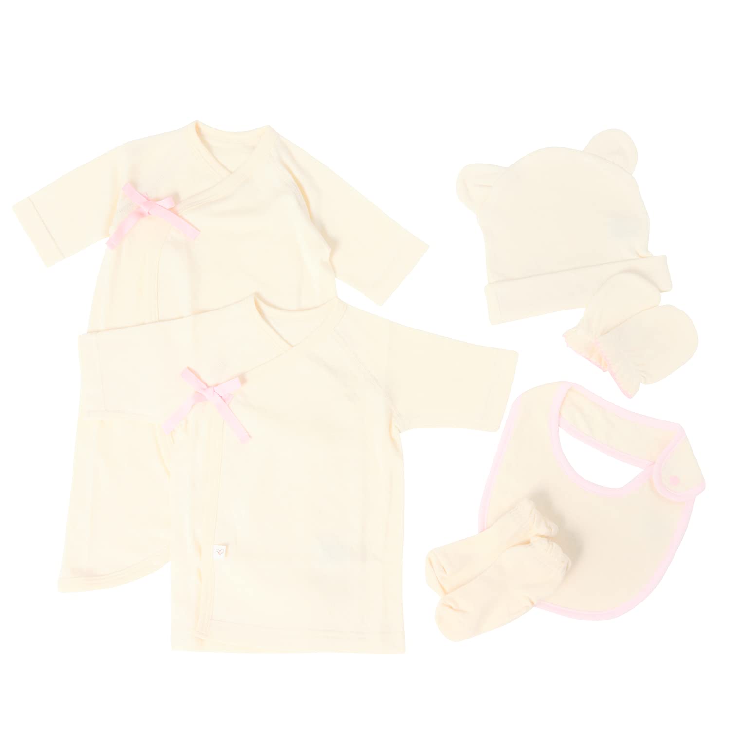 

Baby Gift Set of Organic Cotton Baby Sizes [Pure Organic] 6, Pink, Products, 50-60