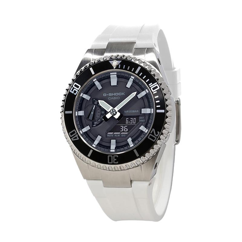 CASIO Унисекс Жидкокристаллический/Аналоговый Двойной Дисплей Серия Черные Часы GA-2100-1A(Watch4--)