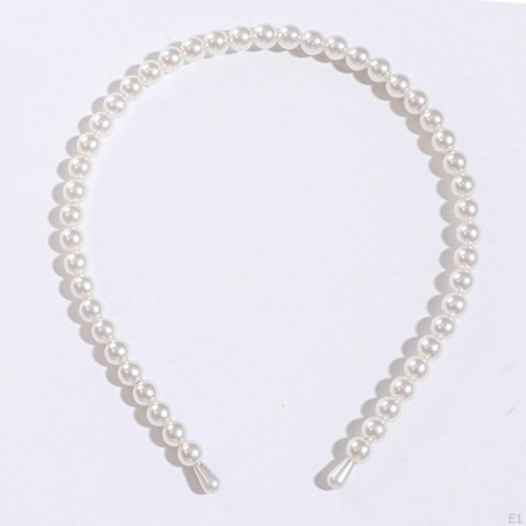 Fashion Women Ladies Girls Faux Pearl Headband Hairband Hair Hoop Accessories