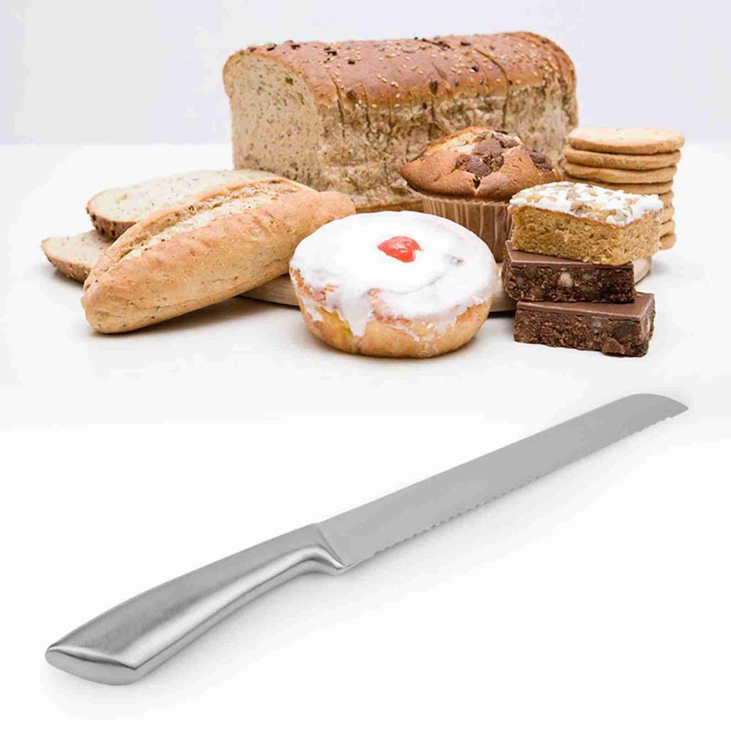 1Pc Baking Knife Bread Knife Stainless Cake Knife Cake Knife Stainless Steel Baking Knife Cake Bread Kitchen Cutter Hand Tools