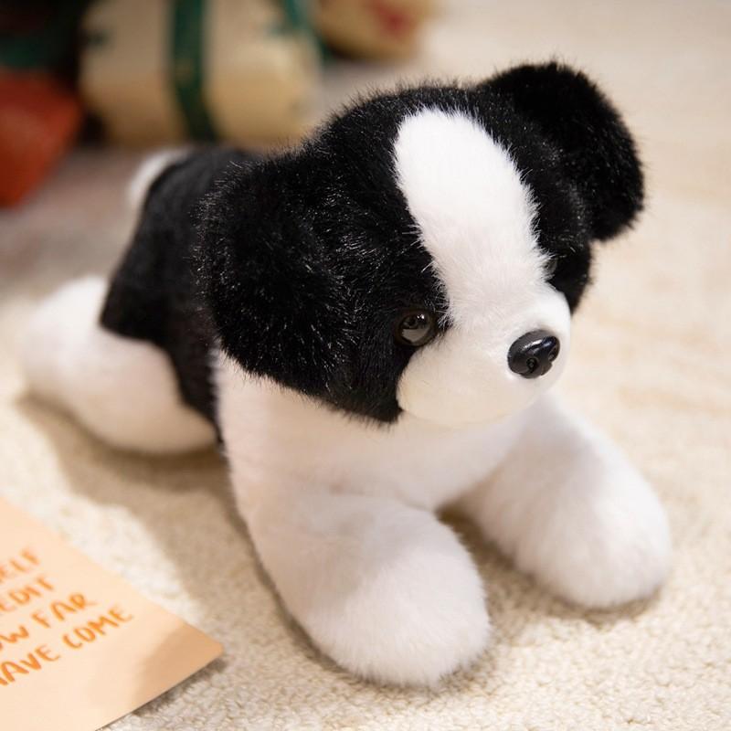 Leuchtendes Border Collie Plüschtier LED-Licht Kindergeschenk Für Kinder