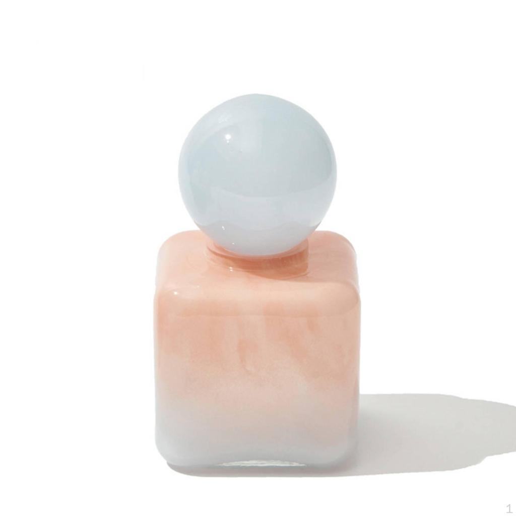 Tabletop Ornament Glossy Decorative Bottle Compact Shelf Decor Piece for Bookshelf, Office Desk,