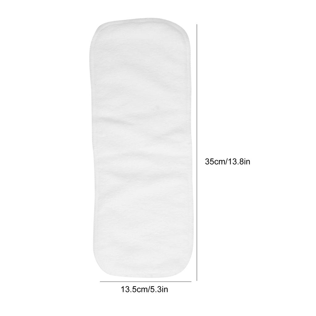 3‑Layer Baby Cloth Diapers Reusable Washable Super Absorbent Baby Liner Inserts