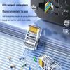 BIAZE Cat5e RJ45 Pass-Through Connectors