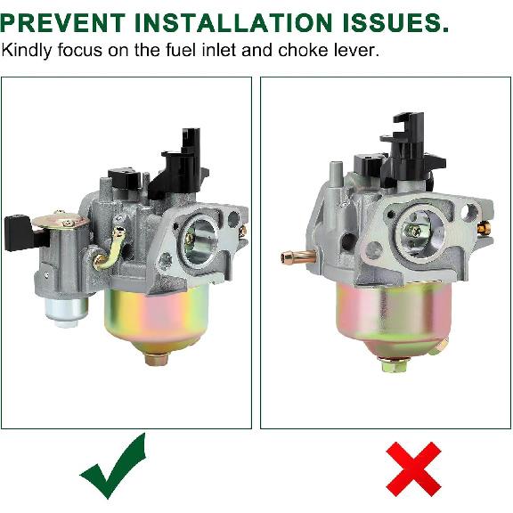 GX200 GX160 Carburetor For Honda GX 160 GX 200 5.5HP 6.5 HP Engine Replaces 16100-ZH8-W61 16100-ZE1-814 16100-ZE1-825 Honda GX 200 Carburetor