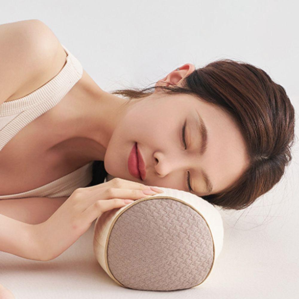 Breathable Neck Traction Pillow Triangular/Cylindrical Sleep Pillow Cervical Support Pillow  Bed