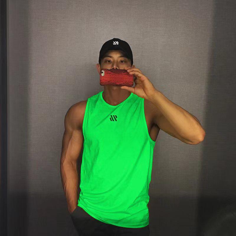 Men's Quick-Dry Sleeveless Vest & Loose Fit Sports T-Shirt - Trendy Plus Size Basketball Training Apparel
