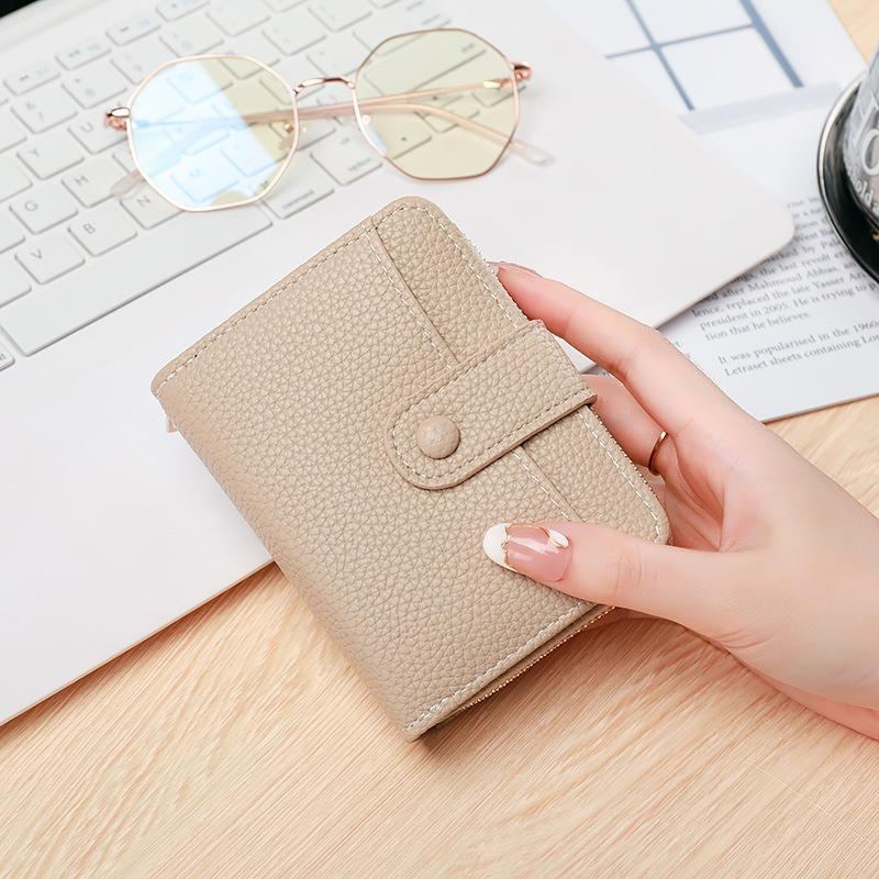 New Women's Short Wallet Women's Organ Card Bag Multi-Card Position Fashion Card Holder ID Card