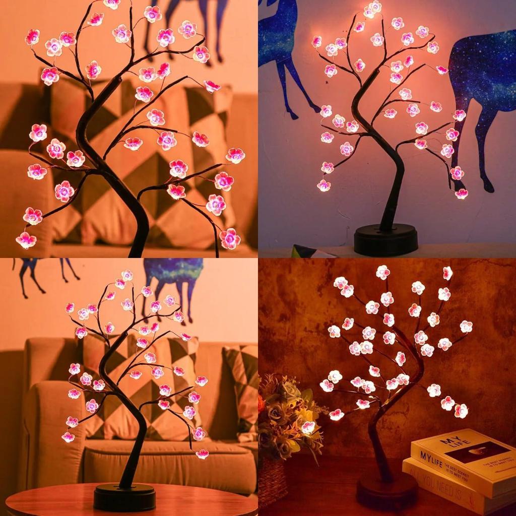 Harry Tree Light for Room Decor, Spirit Tree Lamp, Aesthetic Lamps, DIY Table Lamp for Ramadan, Bedroom, Home Decor, Gifts