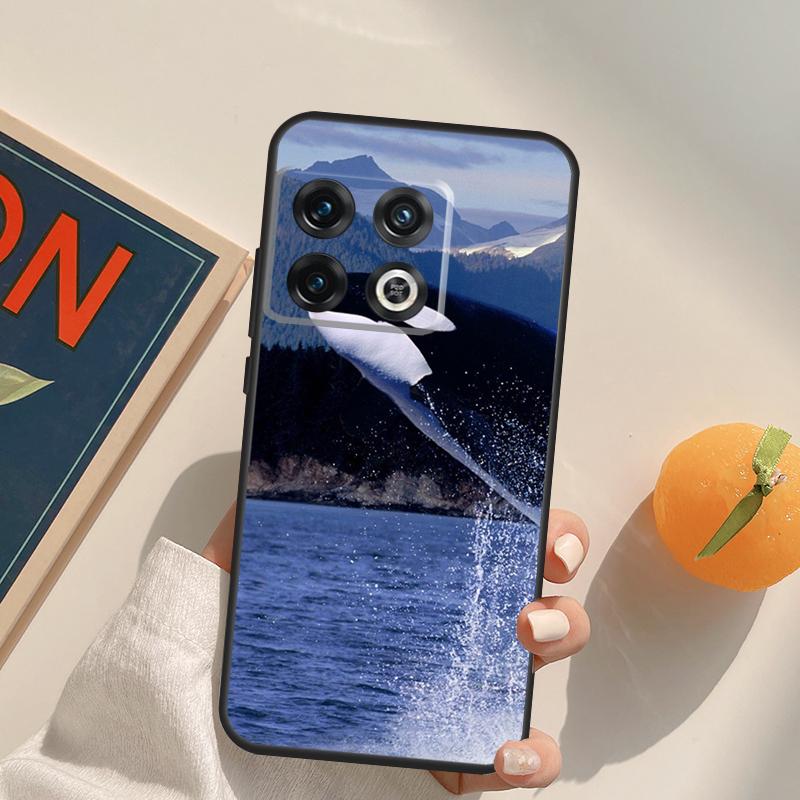 Killer Whale Orca Case For OnePlus 13T 10T 10R 12R 13R 15 13 12 11 10 9 Pro Nord CE 5 2 3 4 Lite N20 N30 Cover