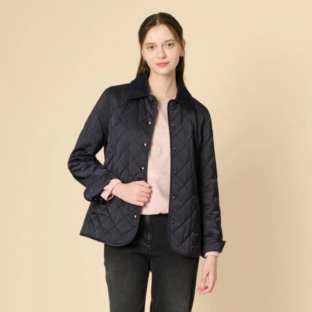 BCBG Corduroy Block Quilting Jumper B4w9r130